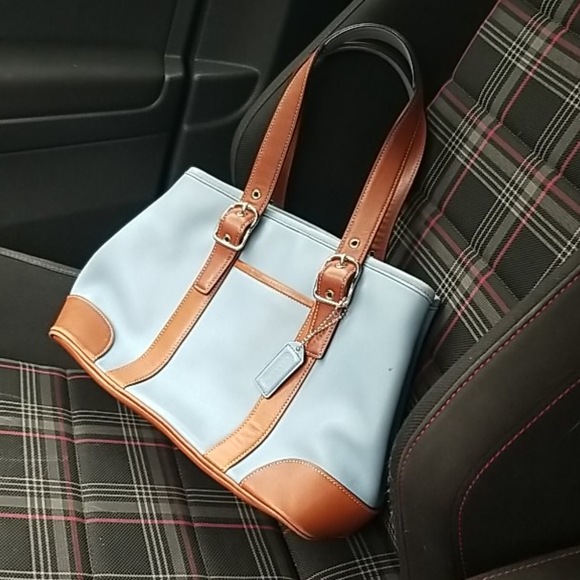 Coach Handbags - Coach handbag with saddle accents